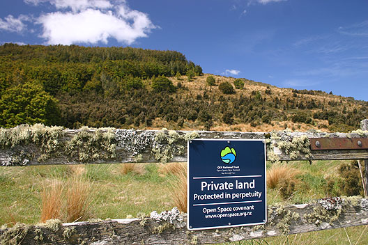 The QEII trust is a key partner and the Waiau Trust is happy to work closely with them. The QEII are a key partner